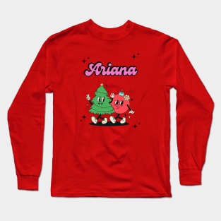 Ariana Custom Request Personalized - Merry Christmas Long Sleeve T-Shirt